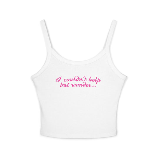 Philosophical Wonder tank top