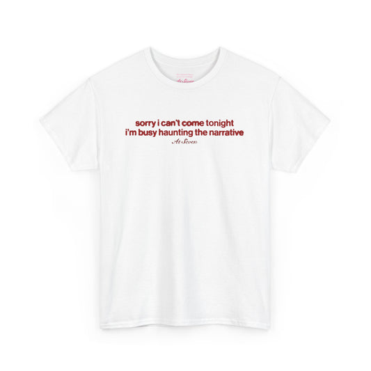 Haunting the Narrative regular tee