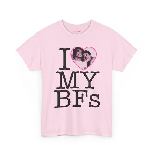 I Love My BFs regular tee
