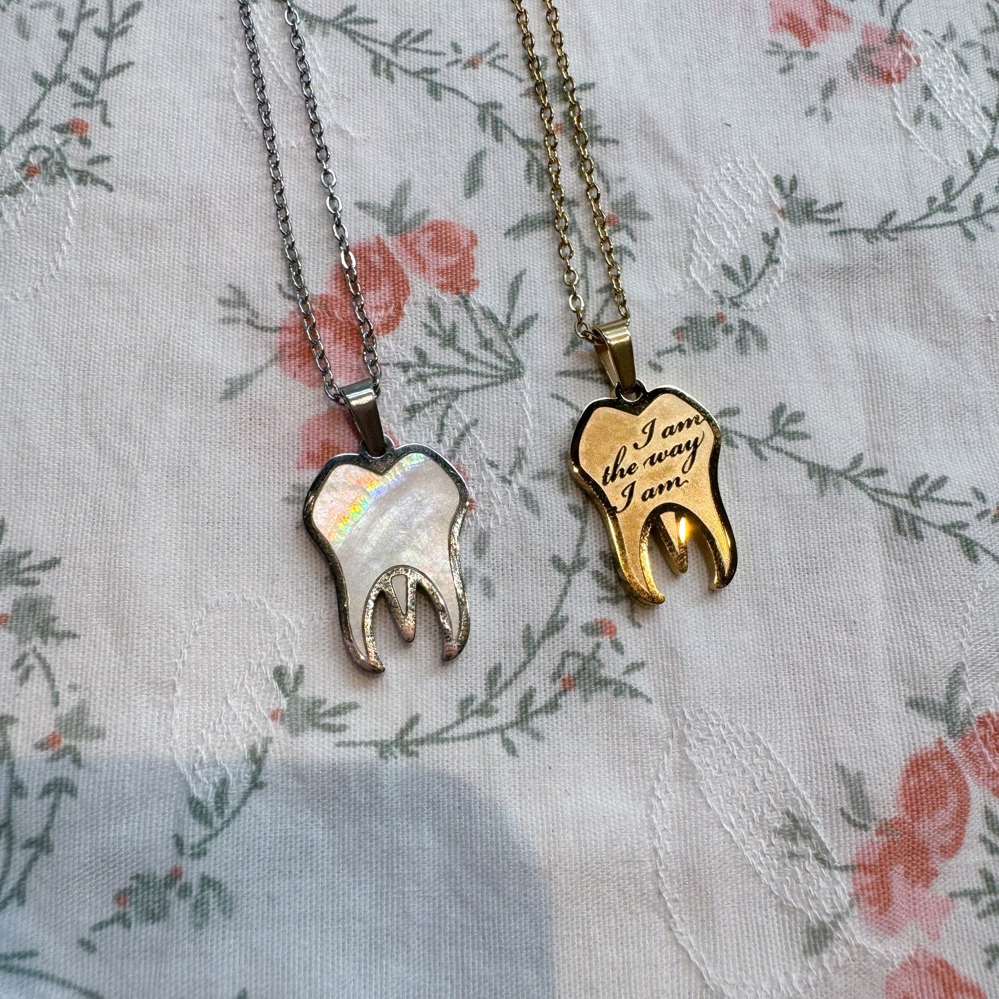 Tooth Double-Sided Necklace