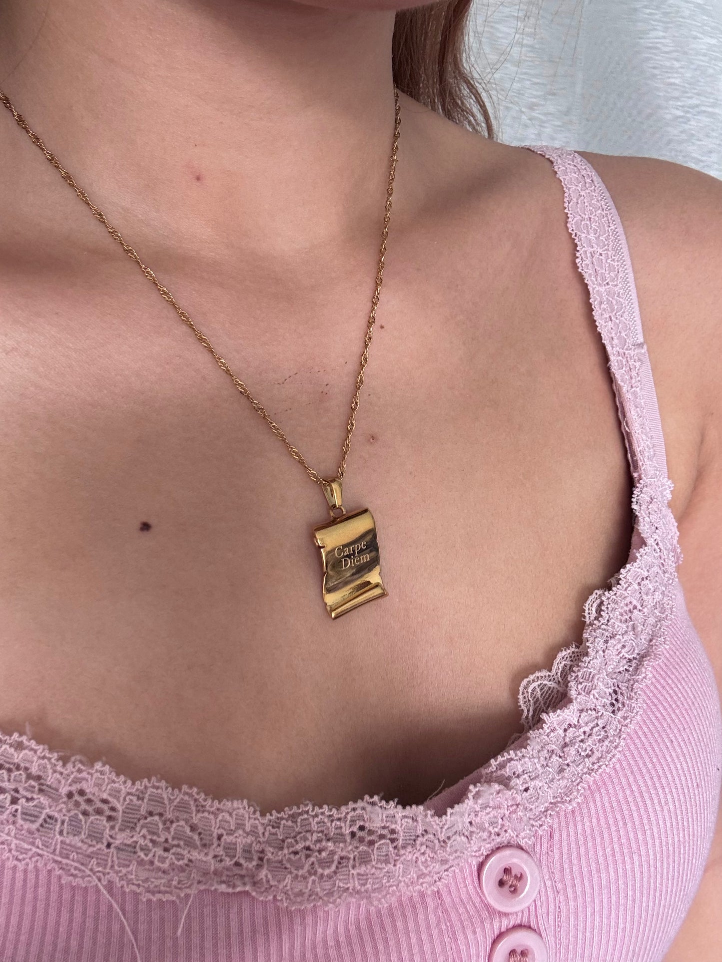 Carpe Diem Necklace