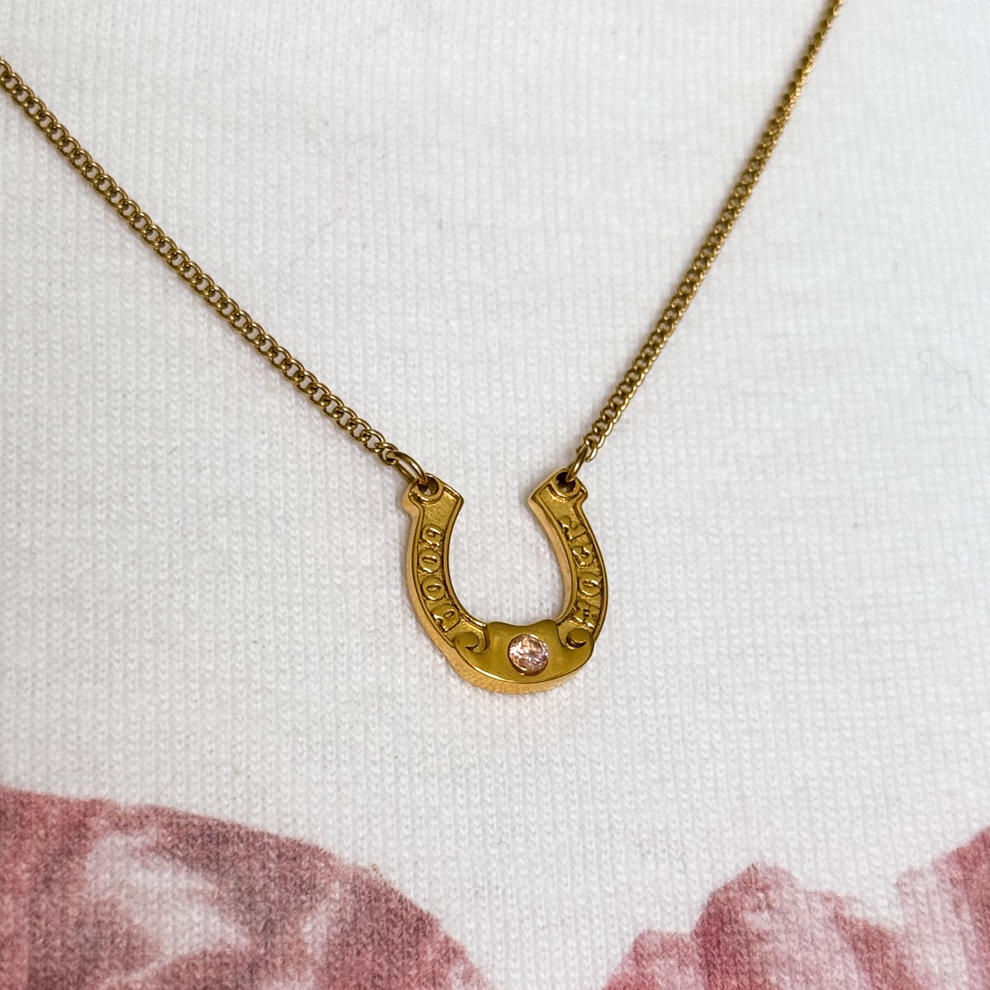 Lucky Horseshoe Necklace