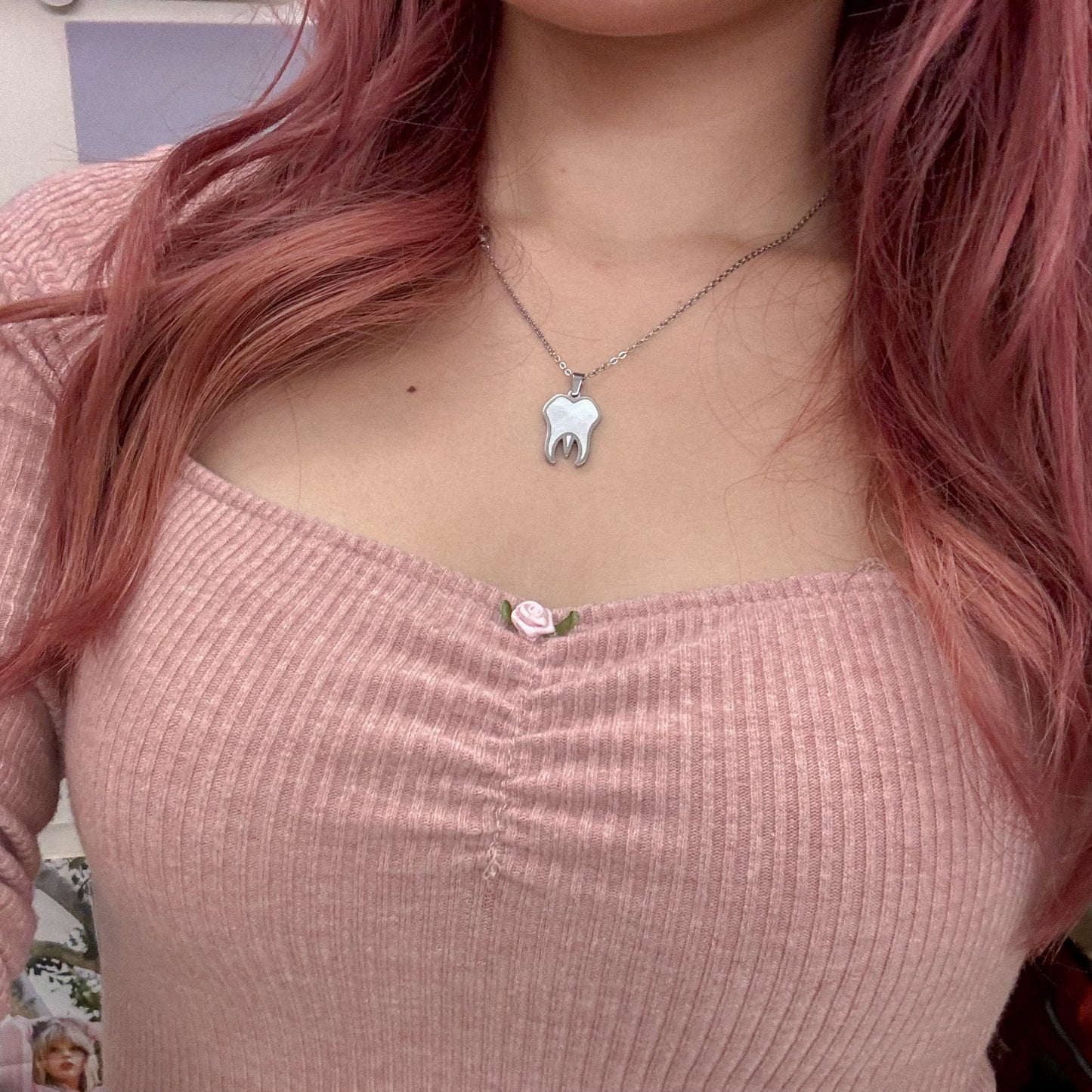 Tooth Double-Sided Necklace