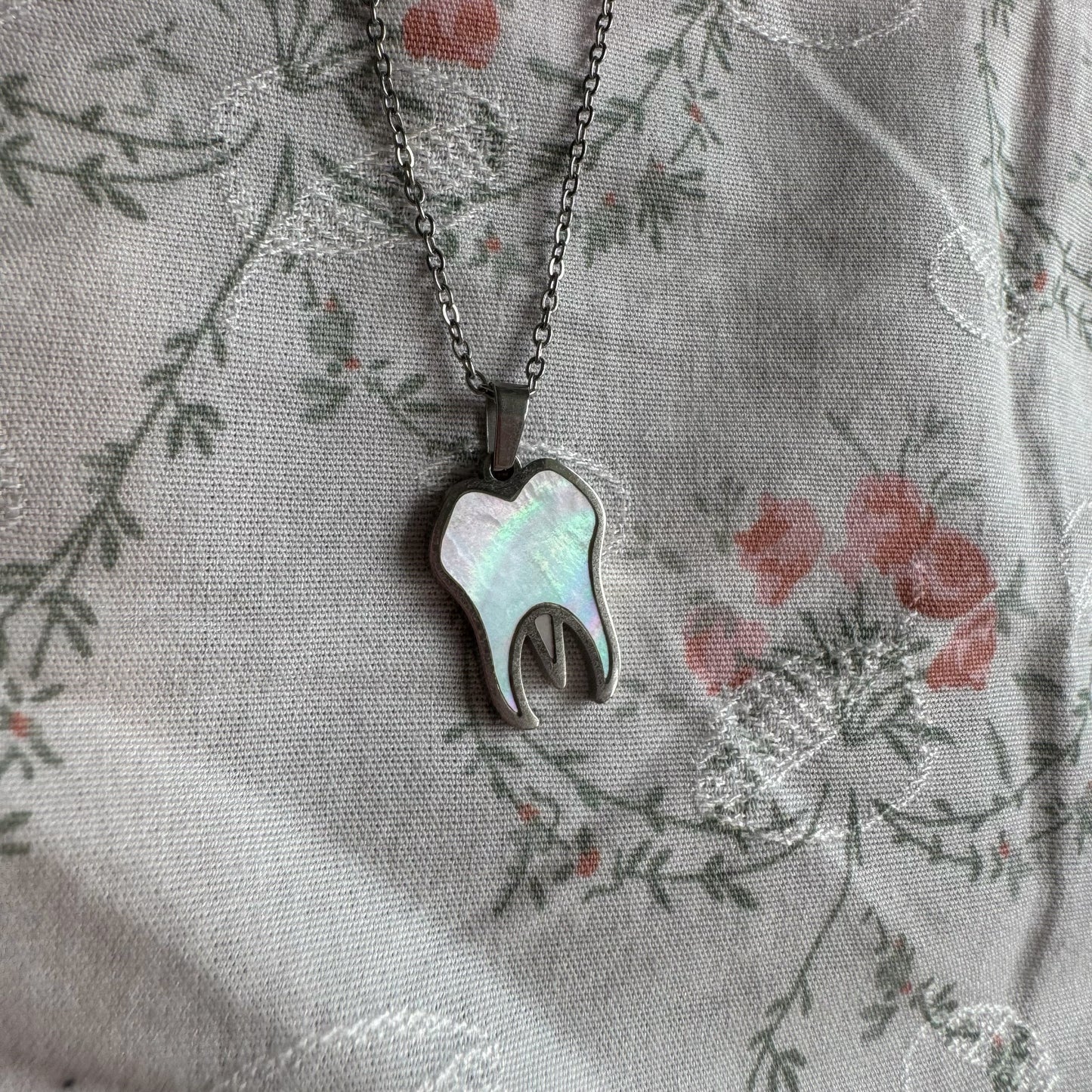 Tooth Double-Sided Necklace