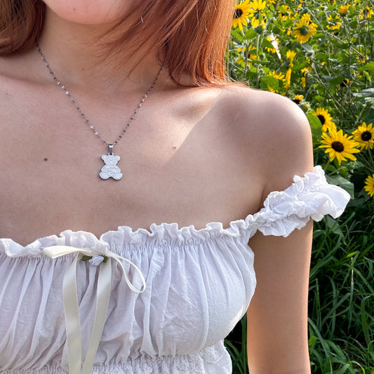 Little Old Bear Necklace