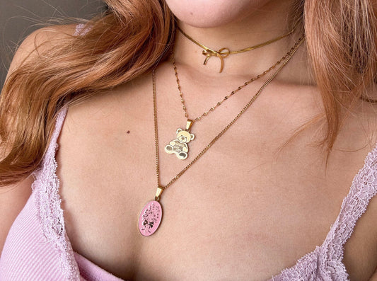 Secret Gardens Double-Sided Necklace