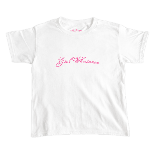 Girl Whatever baby tee