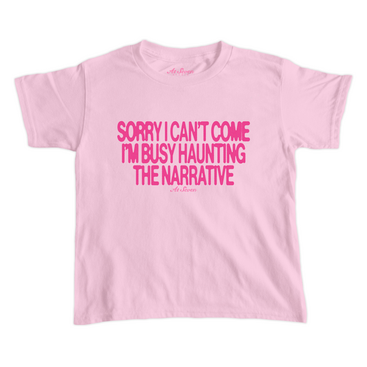 Haunting the Narrative baby tee