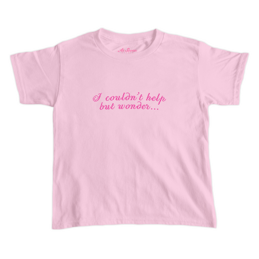 Philosophical Wonder baby tee