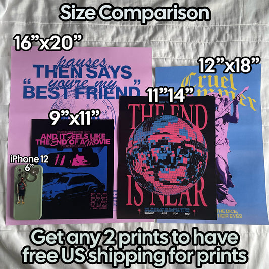 You Are In Love Poster Print