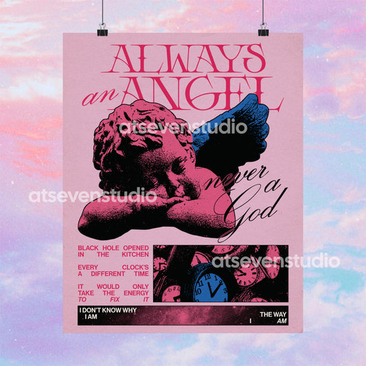 Always An Angel Poster Print