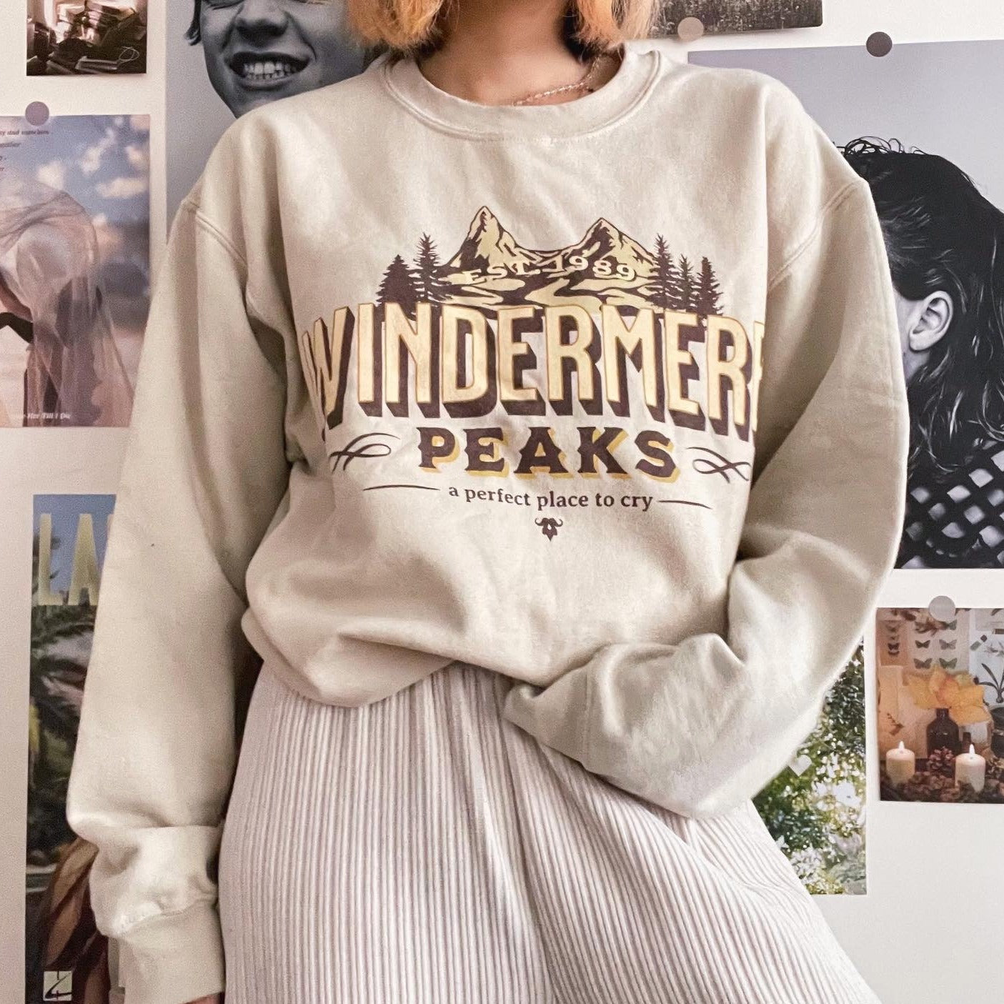 the Windermere Peaks crewneck