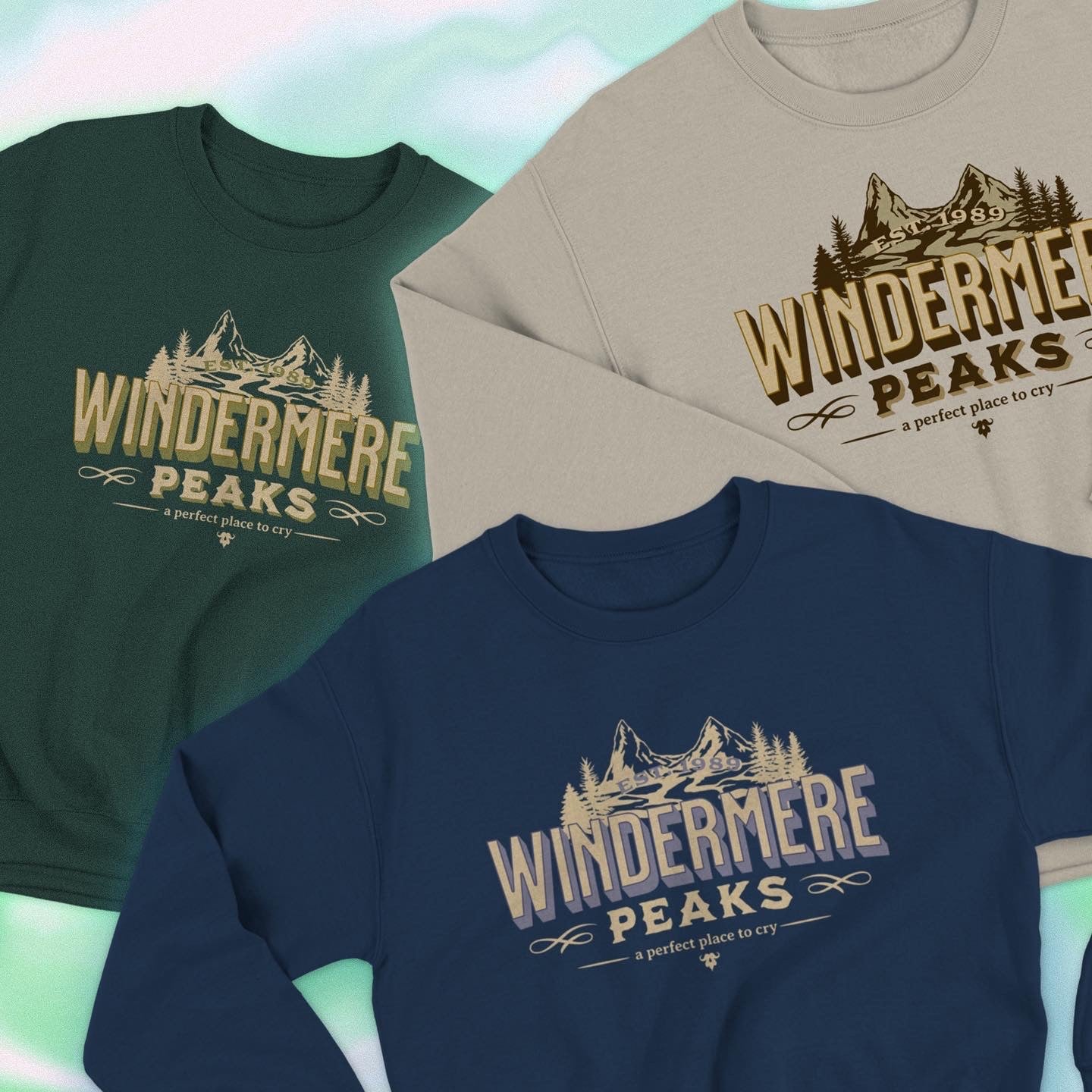 the Windermere Peaks crewneck