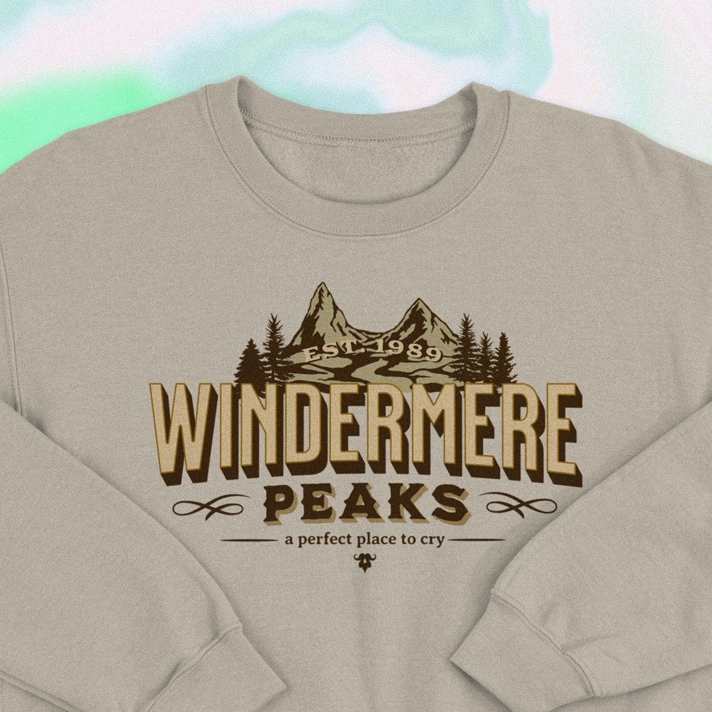 the Windermere Peaks crewneck