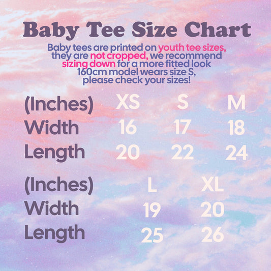 What A Mind (Sweet Nothing) baby tee