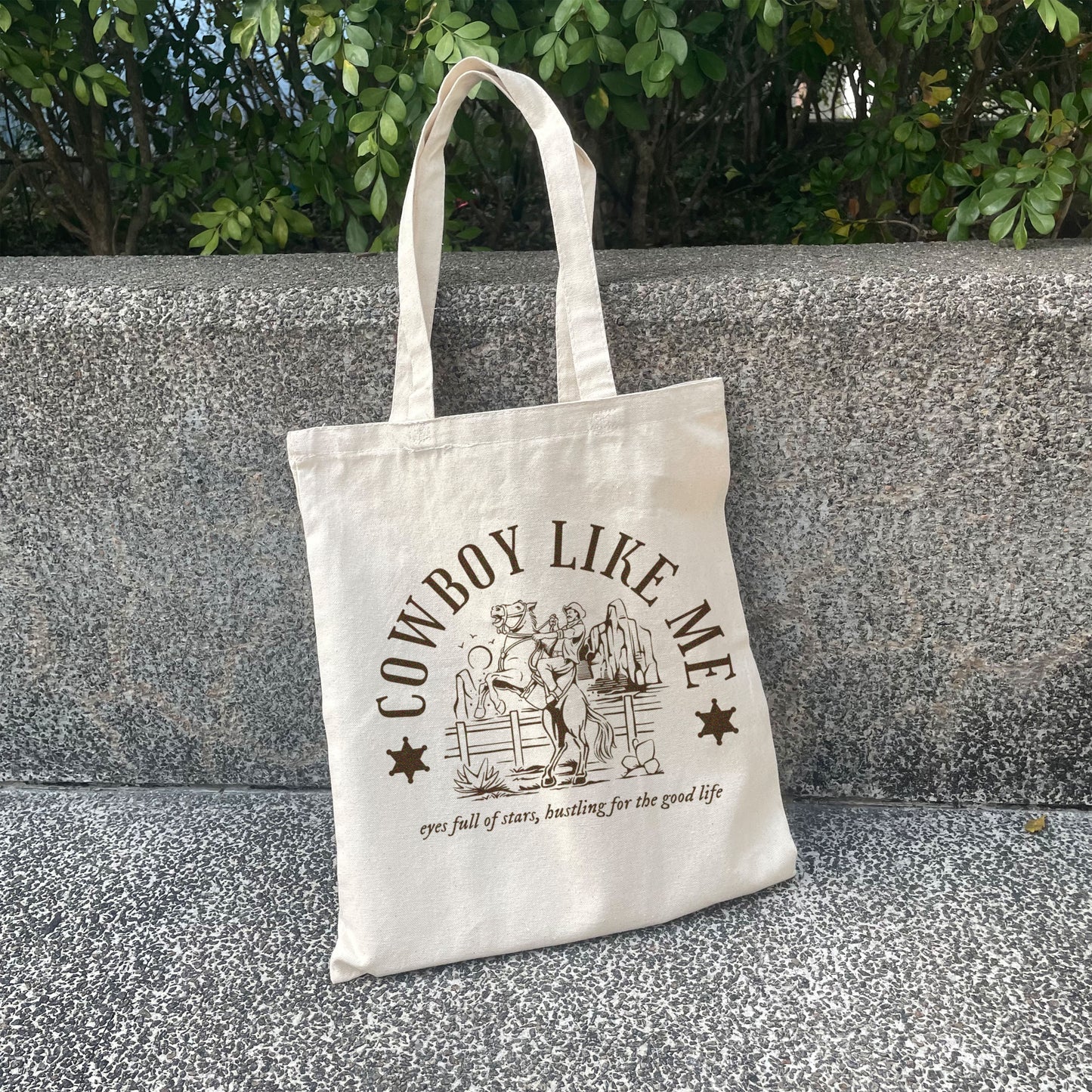 Cowboy Like Me Tote Bag