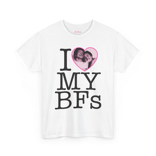 I Love My BFs regular tee