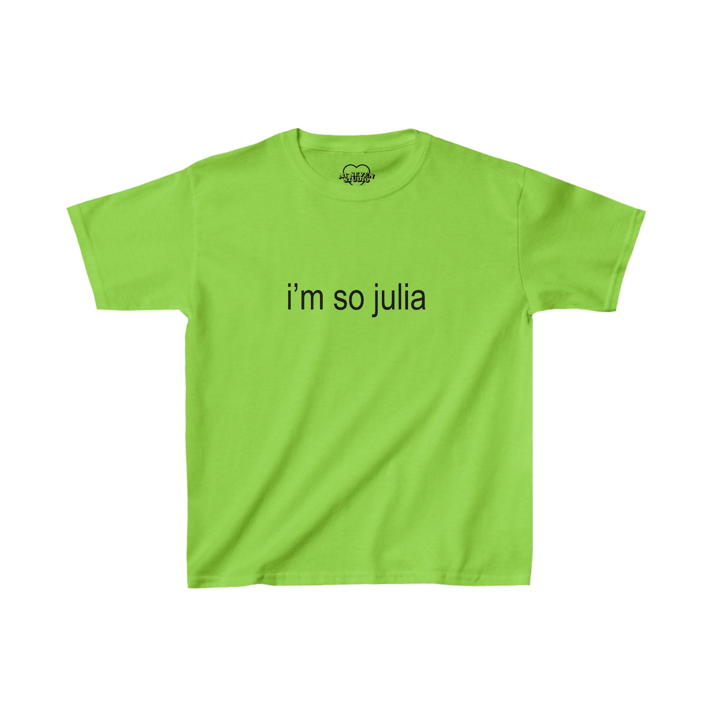 So Julia baby tee