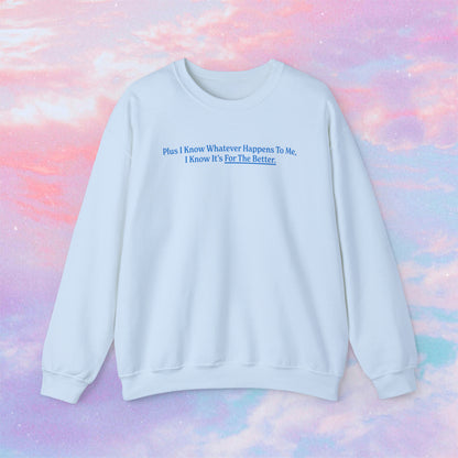For The Better DOUBLE-SIDED crew