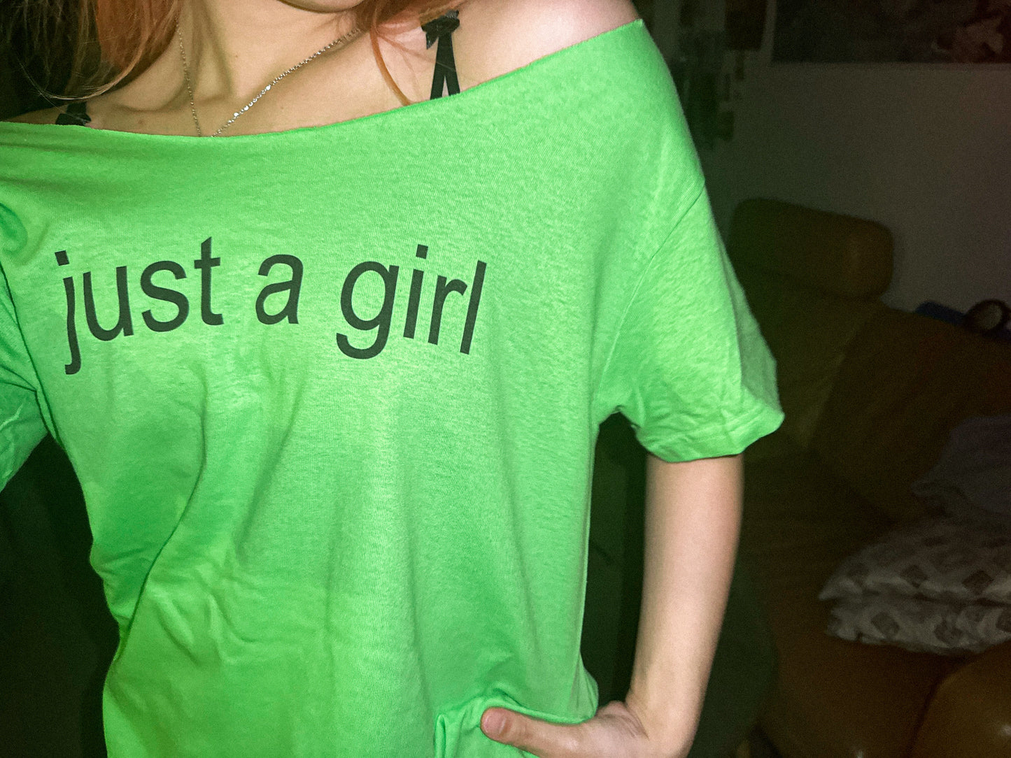 Just A Girl Regular Tee