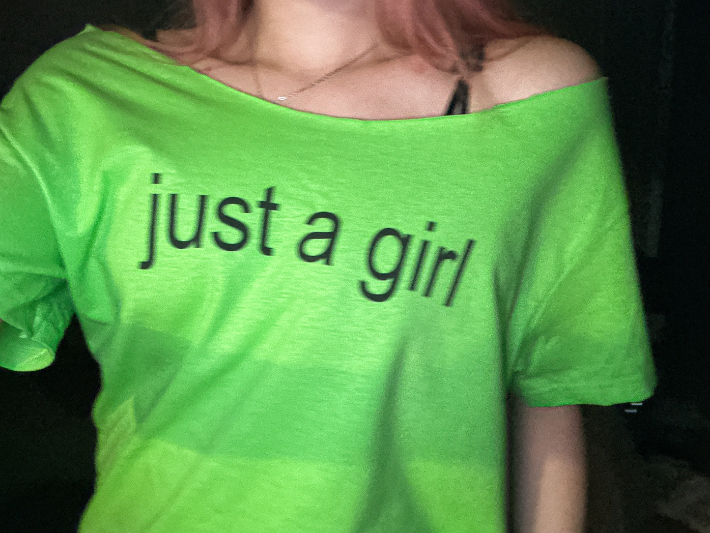 Just A Girl Regular Tee