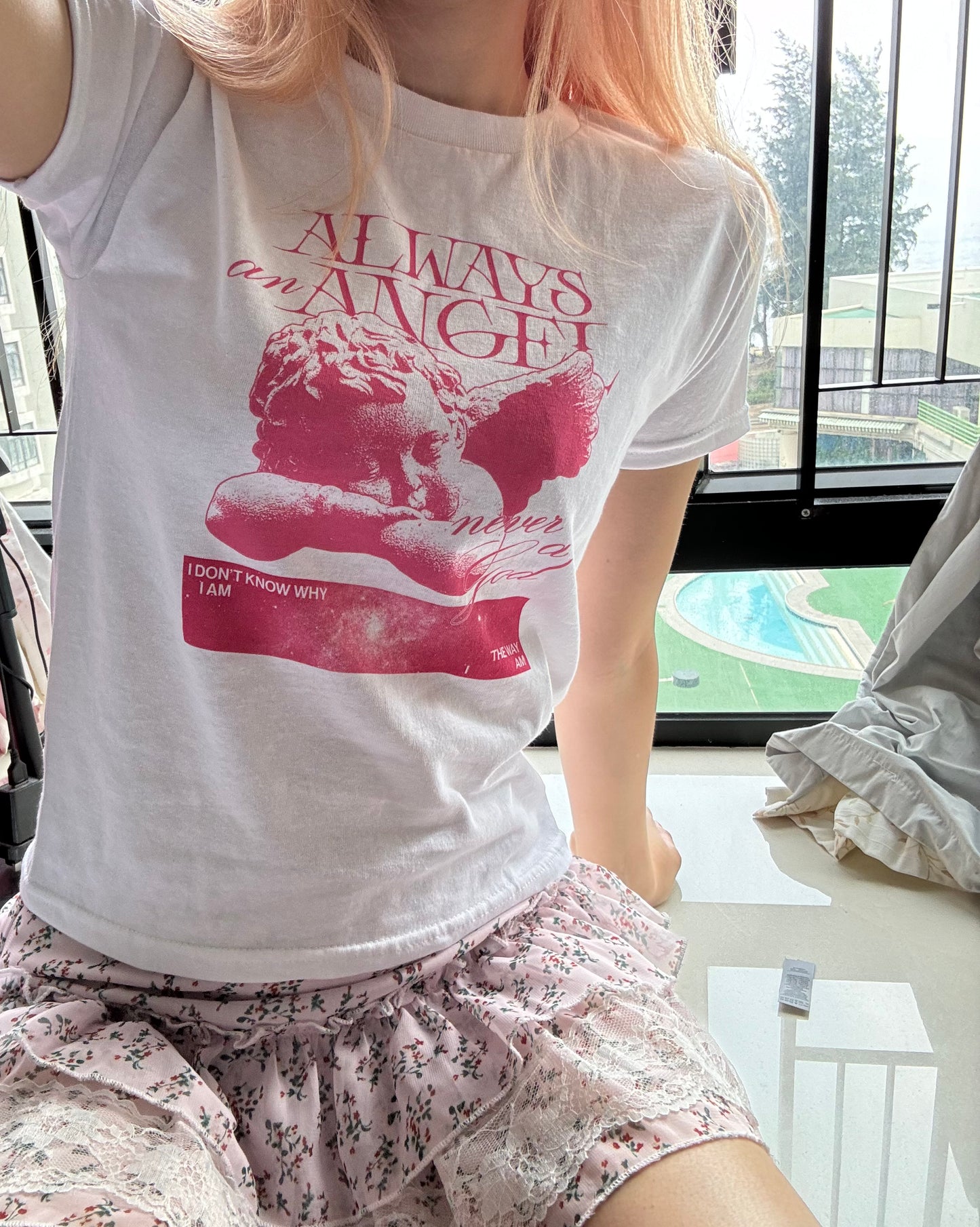 Always An Angel baby tee