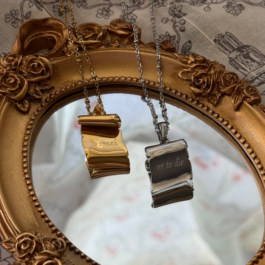 To Speak or To Die Necklace