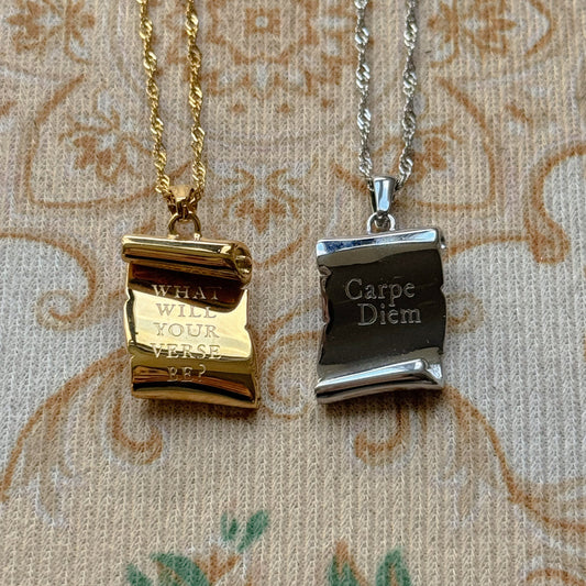 Carpe Diem Necklace