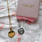 Lovers' Snow Globe Double-Sided Necklace