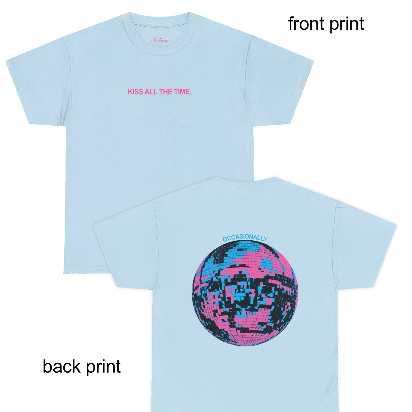 Disco Front & Back Graphic regular tee