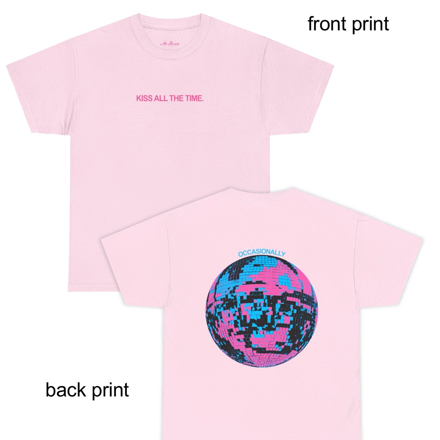 Disco Front & Back Graphic regular tee