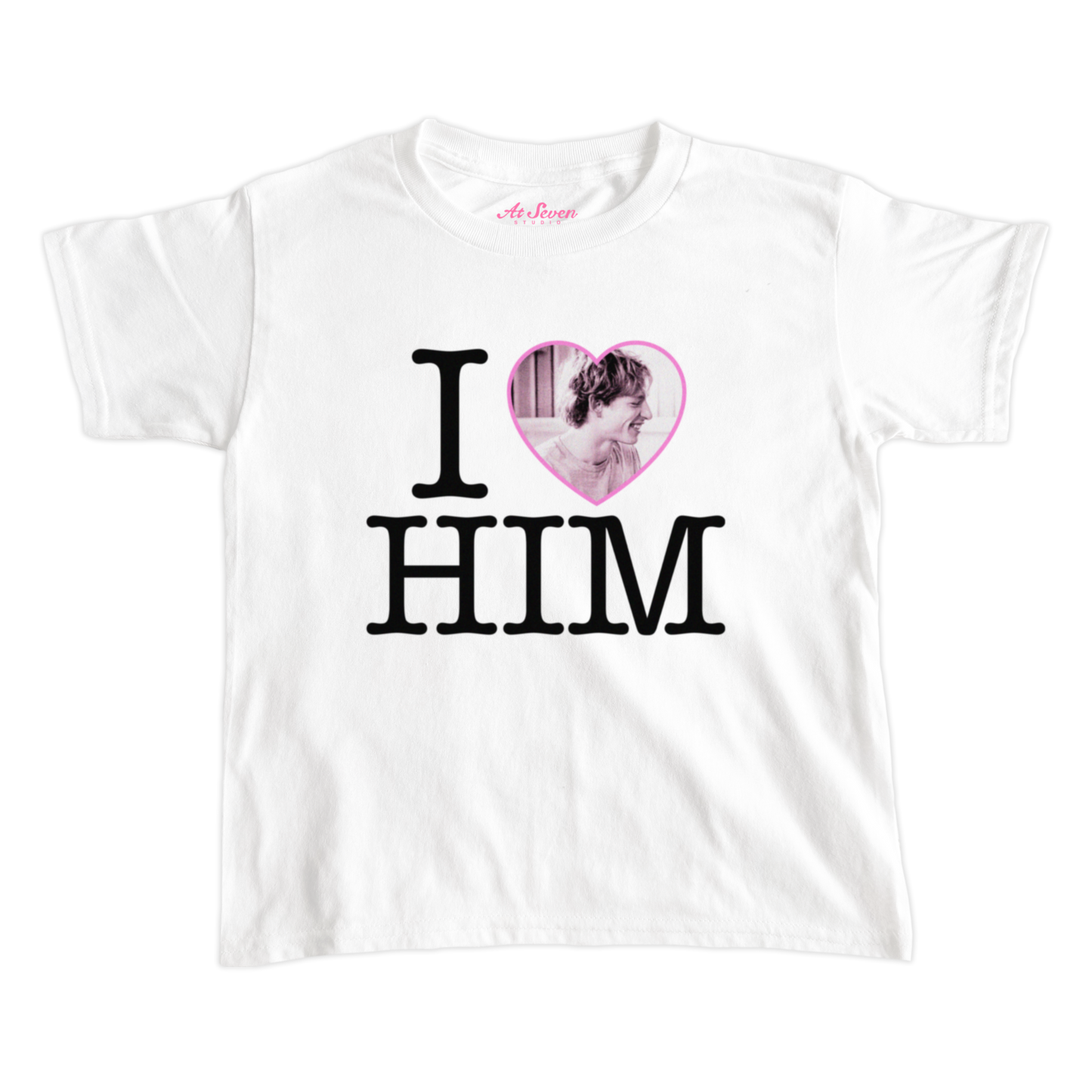 I Love Him CUSTOM baby tee