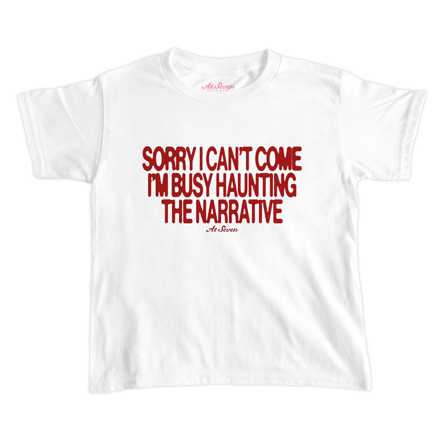 Haunting the Narrative baby tee