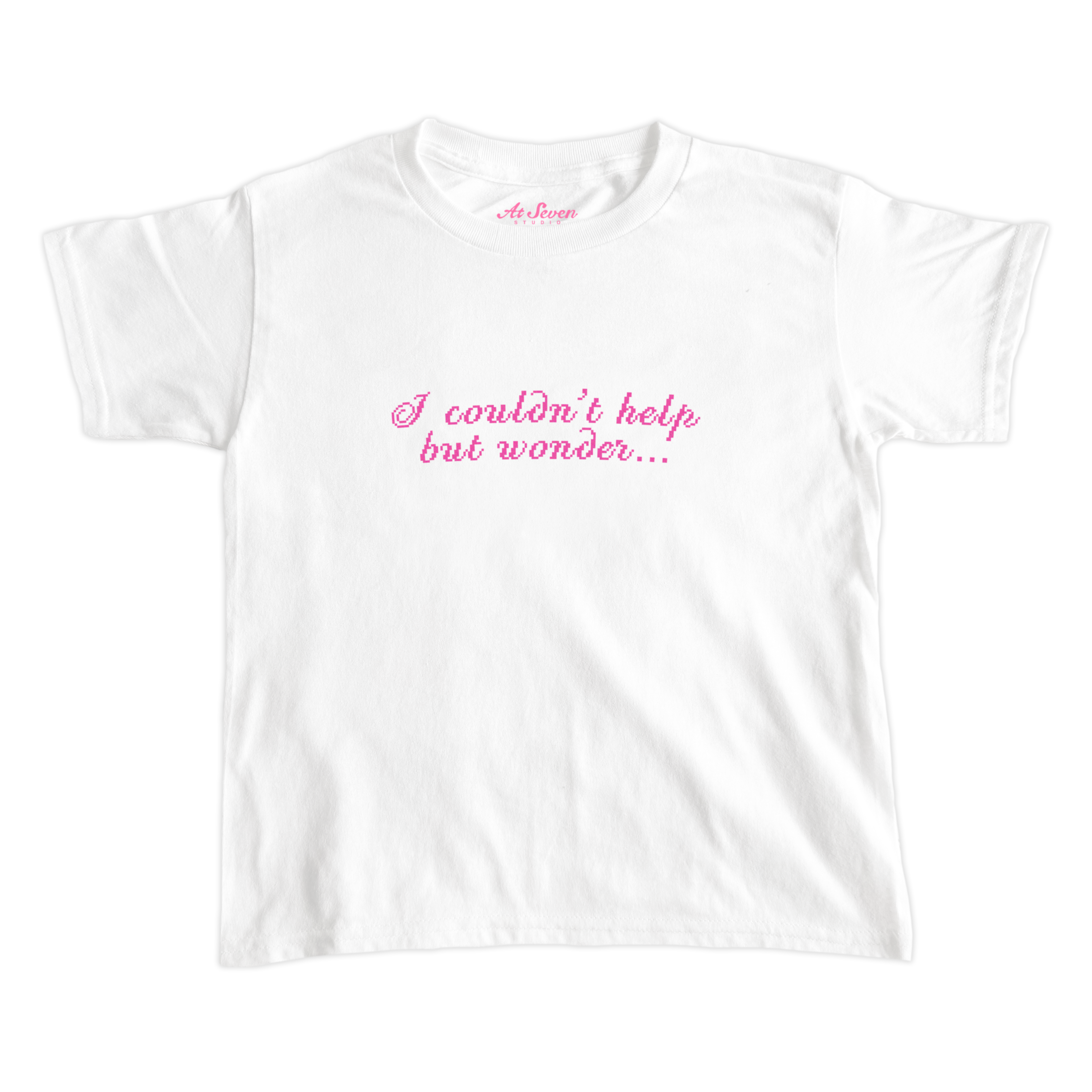 Philosophical Wonder baby tee – At Seven Studio