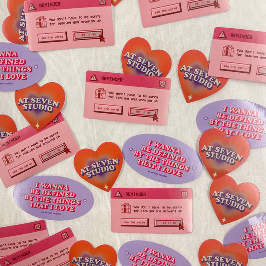 Matilda Reminder Sticker