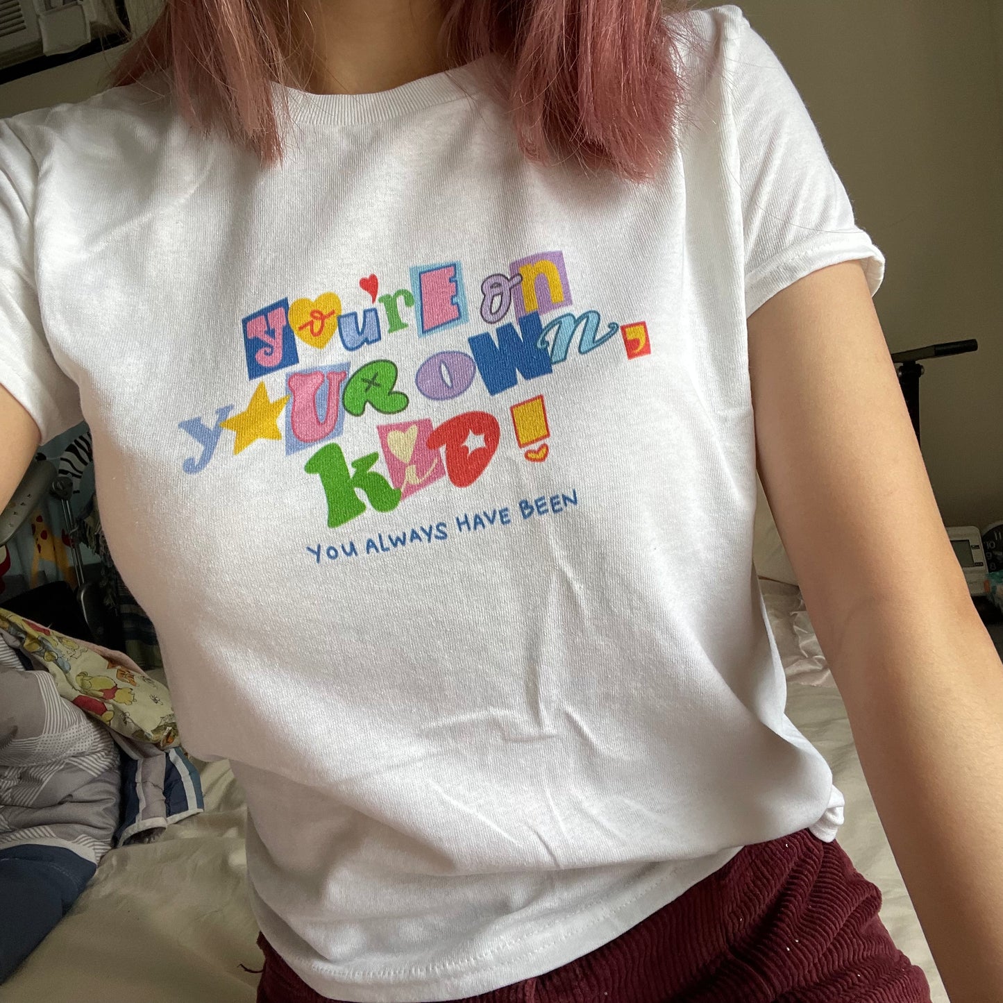 You're On Your Own Kid baby tee